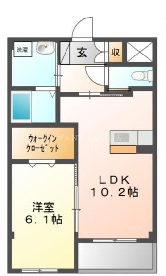 間取図 アメニティハイツ