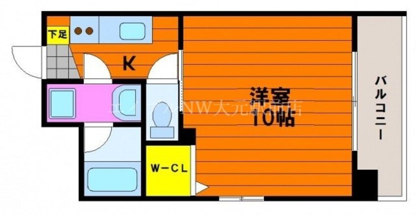 間取図 CEREZO奥田西町