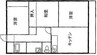 ニュー青江マンション 3LDKの間取り