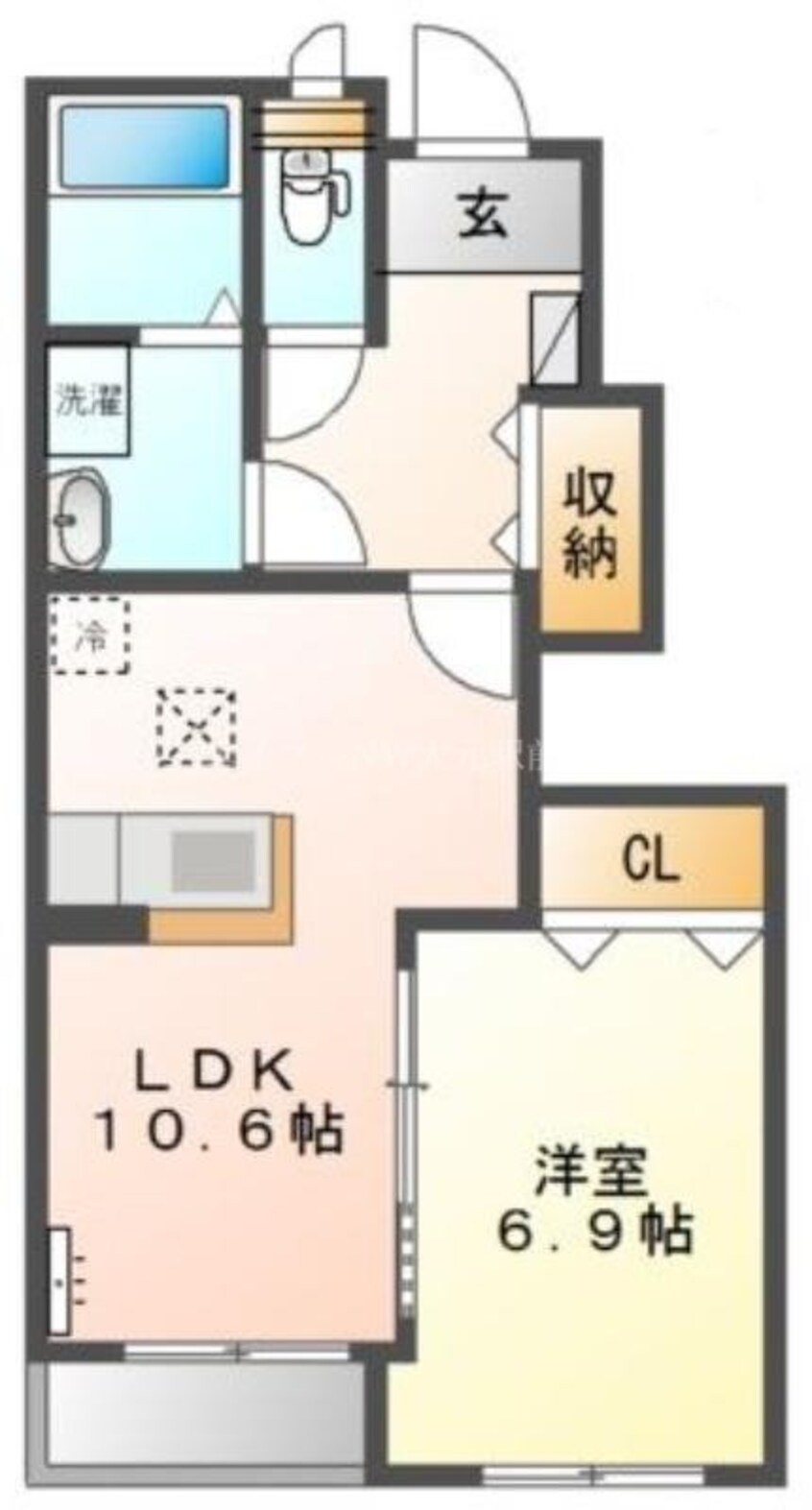 間取図 ヴィラ　フェリーチェ