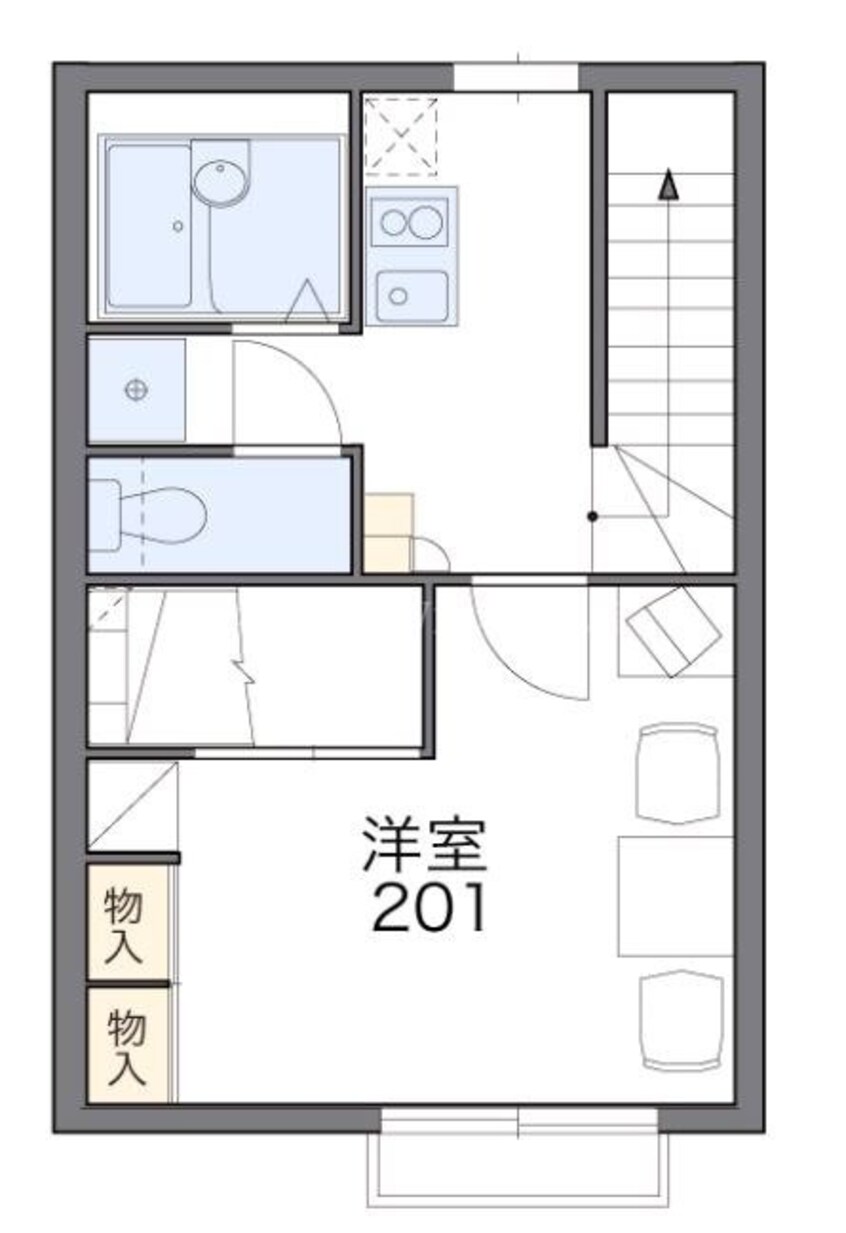 間取図 レオパレスＡ＆Ｋ