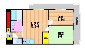 間取図 グランデュール今２号館