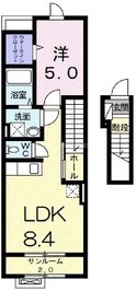 Ｎｅｏ　Ｃｉｔｙ庭瀬の間取図