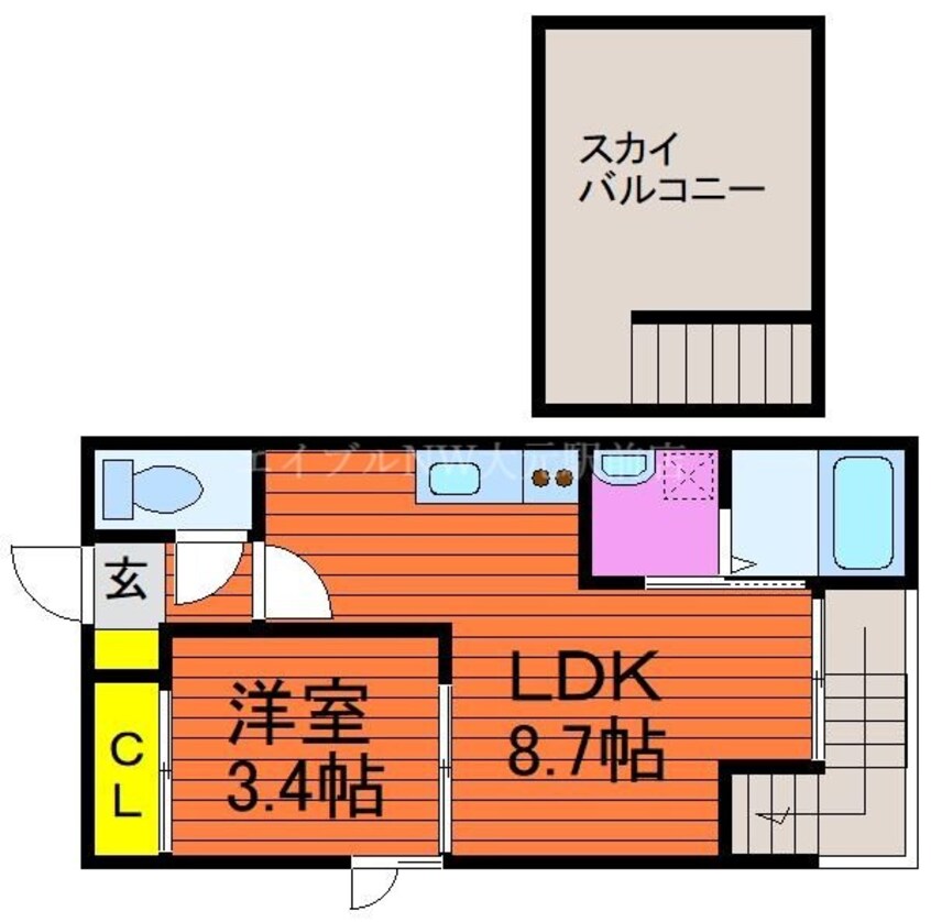 間取図 GRANDTIC ICHIGO