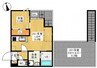 GRANDTIC CINQ 1LDKの間取り