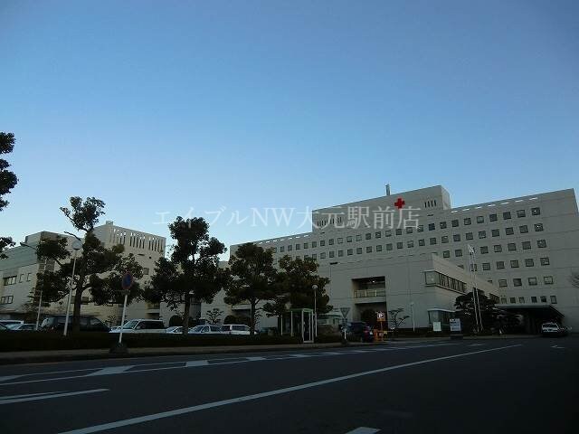 総合病院岡山赤十字病院(病院)まで891m メゾン緑香園