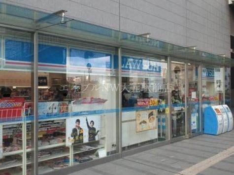 ローソン岡山リットシティビル店(コンビニ)まで484m 月光　岡山駅西口壱番館