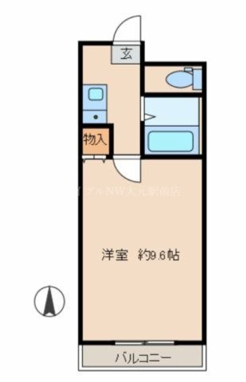 間取図 ワンズワン医大東