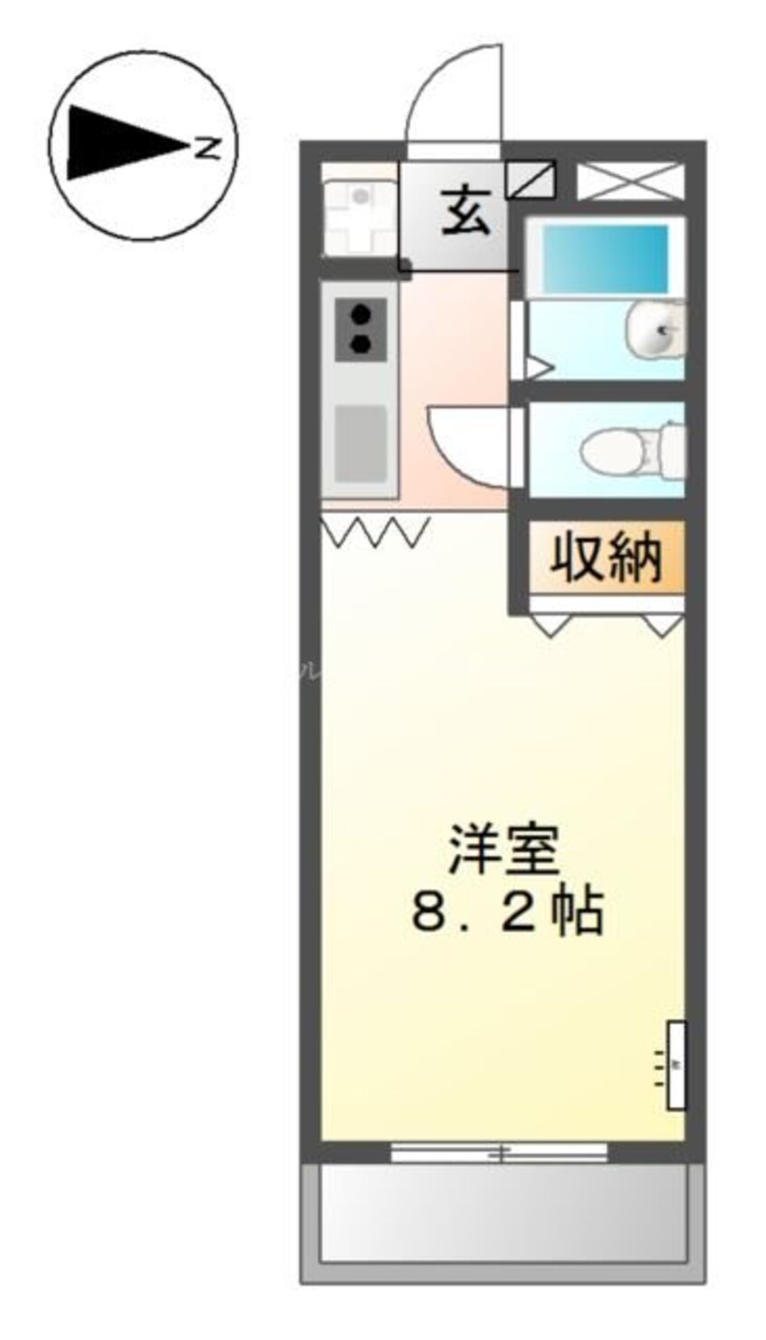 間取図 エトワールハイツⅡ