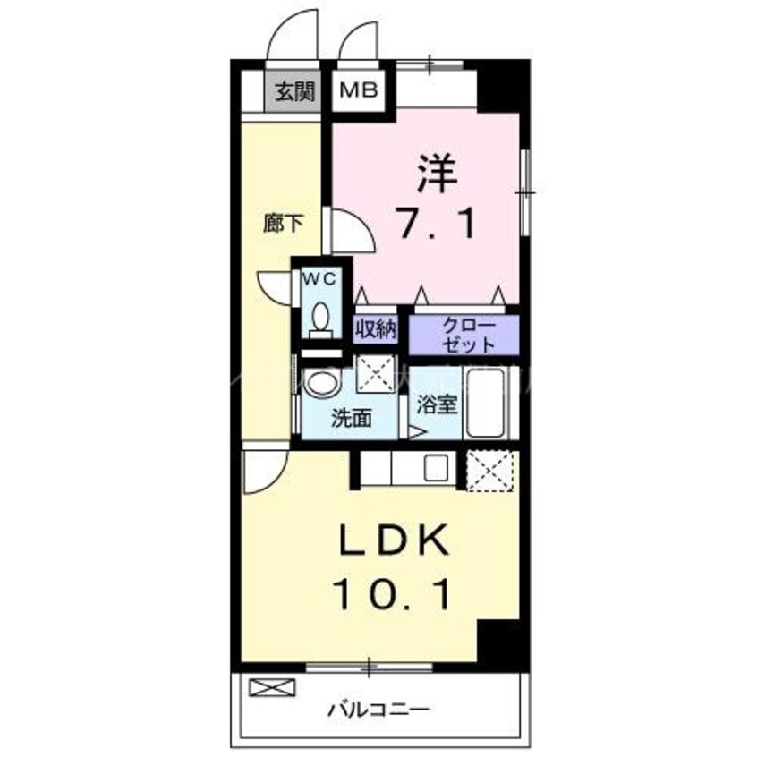 間取図 Ｃｕｏｒｅ