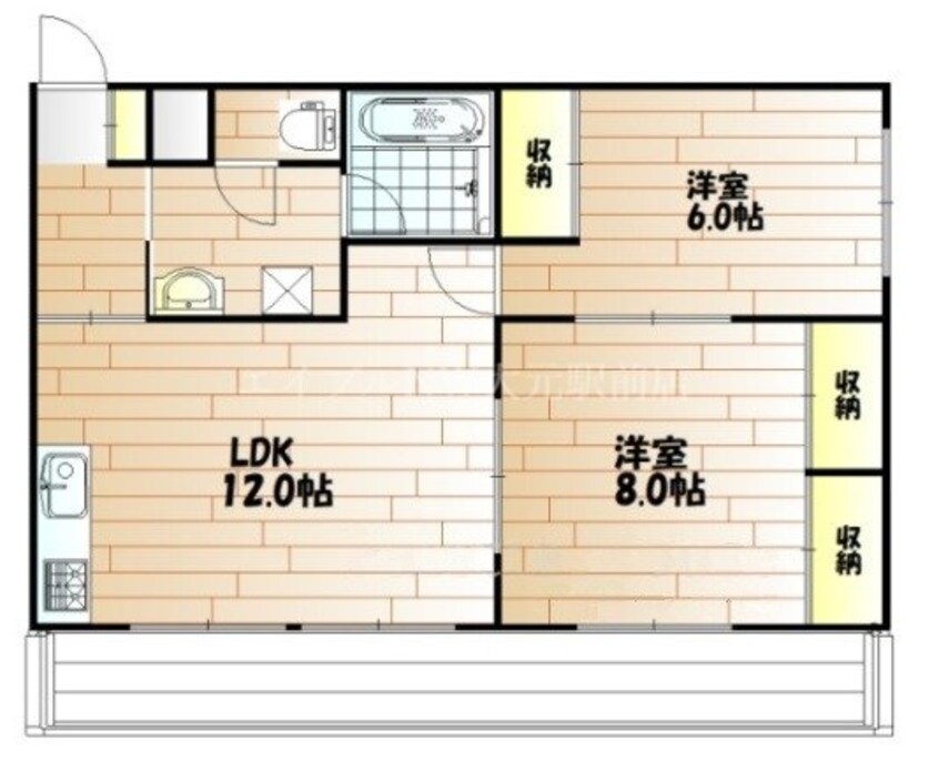 間取図 佳月堂マンション