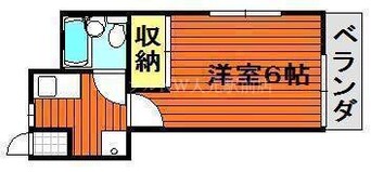 間取図 ハイツ岡町