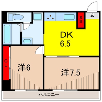 間取図 ラ・プリエ