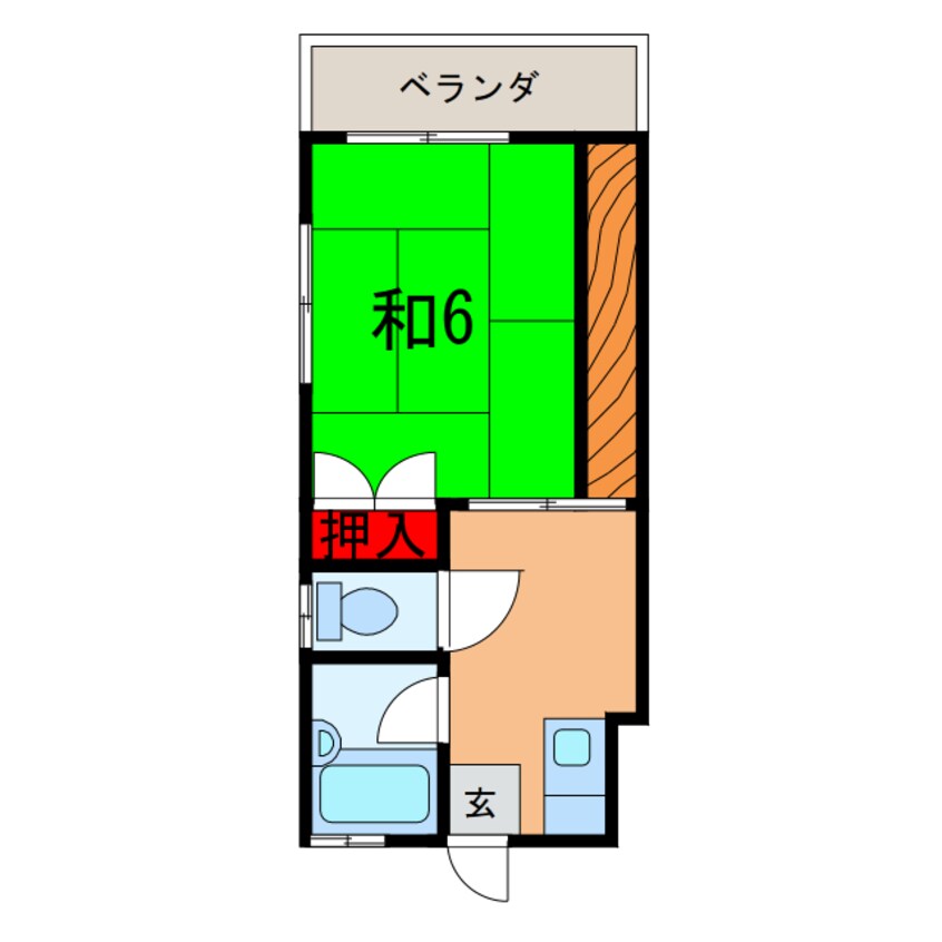 間取図 鈴木コーポ