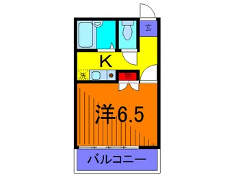 間取図 ベルハイツ