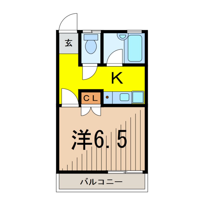 間取図 ベルハイツ