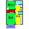 ハイムビックＣ 2Kの間取り