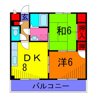 間取図 エレガンスパーク