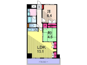 間取図 エスペランス・ＹＡＭＡＤＡ
