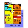 エスペランス・ＹＡＭＡＤＡ 3LDKの間取り