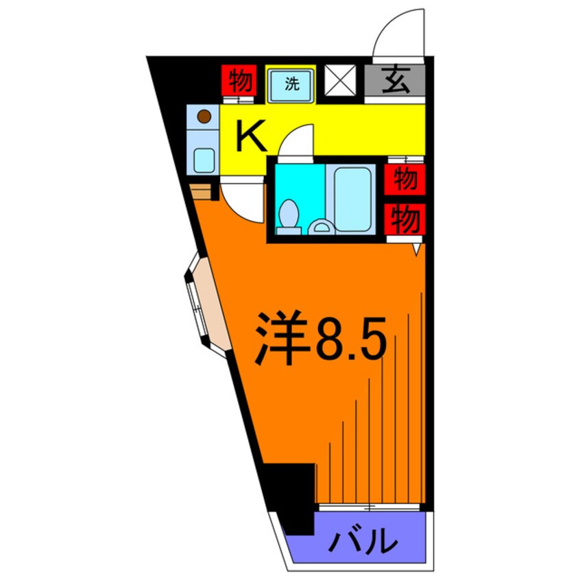 間取図 シルフィード六木