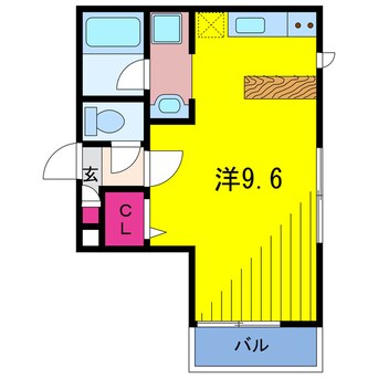 間取図 パラシオ北綾瀬