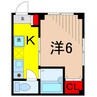 小泉マンション 1Kの間取り