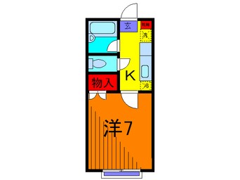 間取図 ウインベル北綾瀬Ⅱ