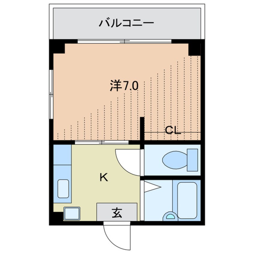 間取図 パパスハイム