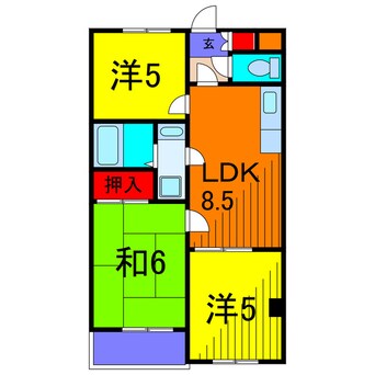 間取図 ウィステリアヒルズ