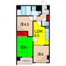 ウィステリアヒルズ 3LDKの間取り