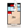 ＴＯＰ金町 1Rの間取り