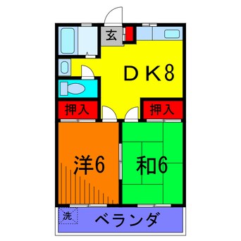 間取図 ニューハイツ和