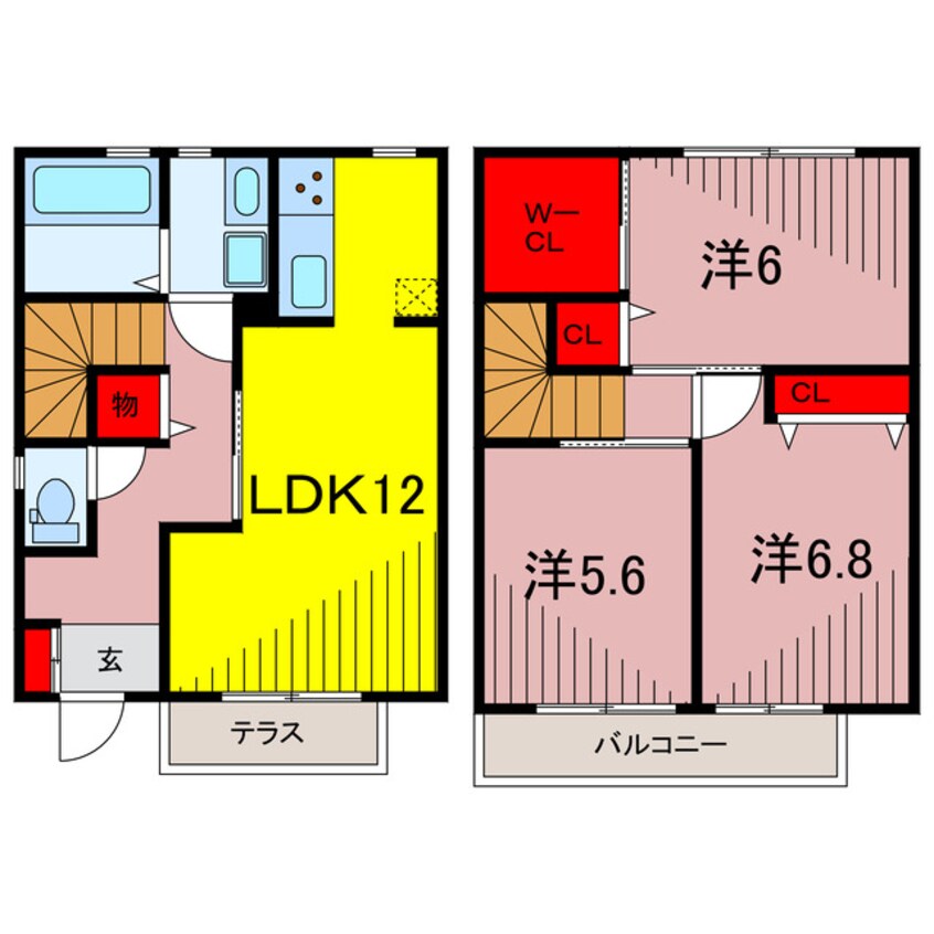 間取図 サンクレスト