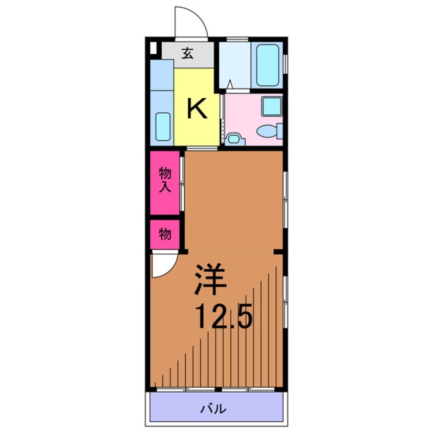 間取図 ハピネス亀有