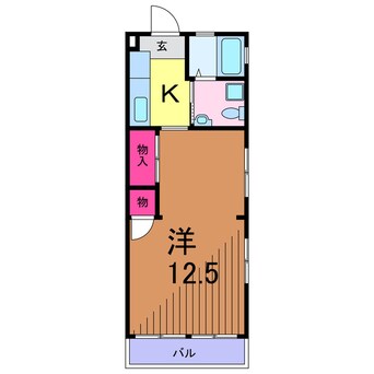 間取図 ハピネス亀有