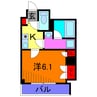 LOTUS　GARDEN　HOSAKA 1Kの間取り