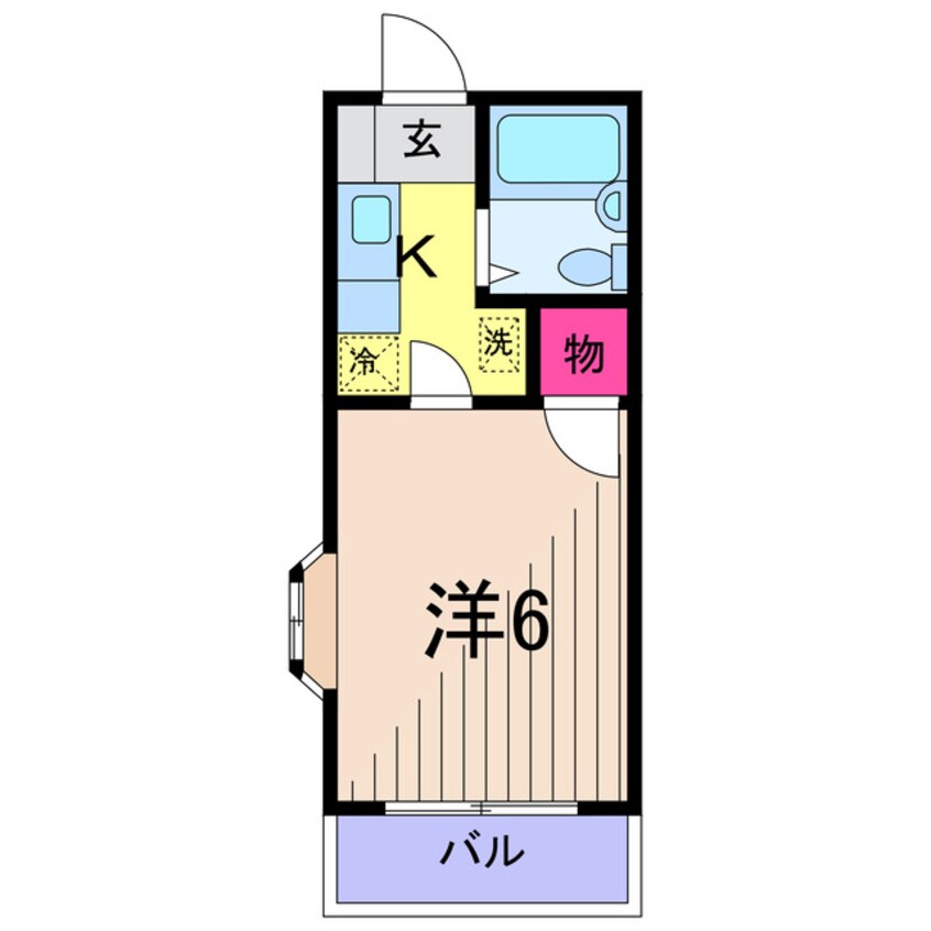 間取図 ビレッヂフジ