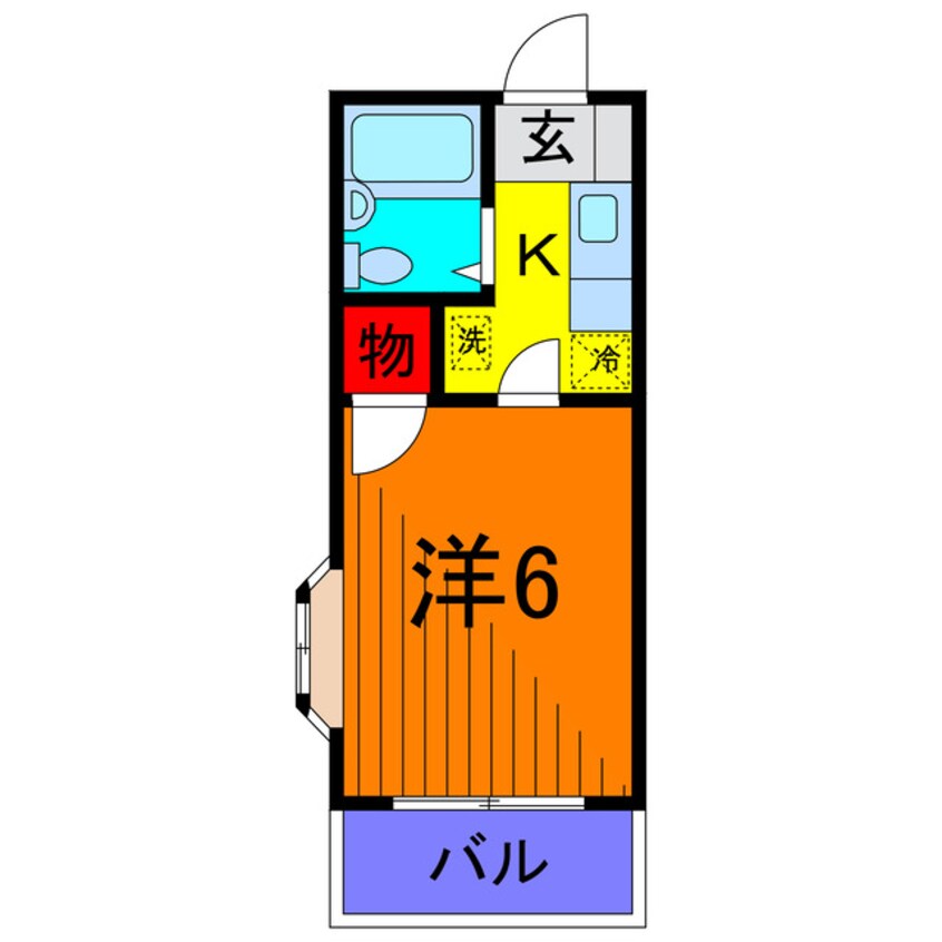 間取図 ビレッヂフジ