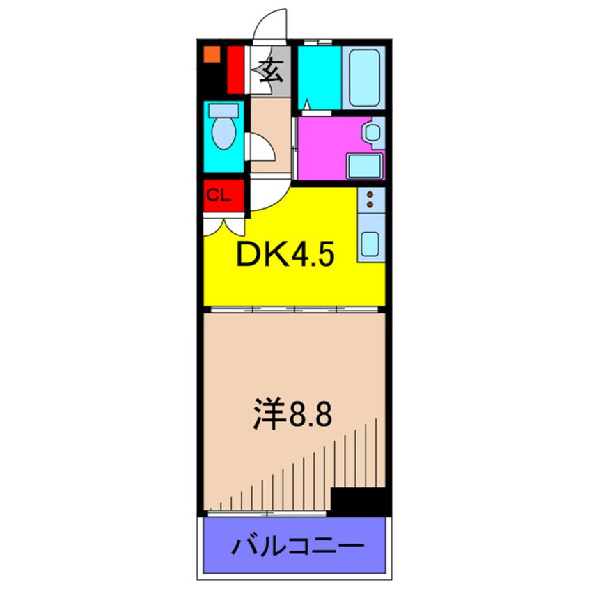 間取図 グレイスコート