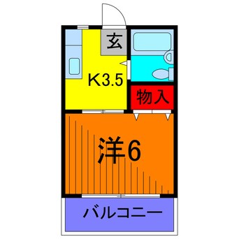 間取図 サンハイツ