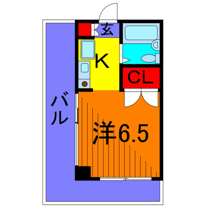 間取図 ドエル亀有