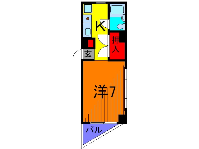 間取り図 ドエル亀有