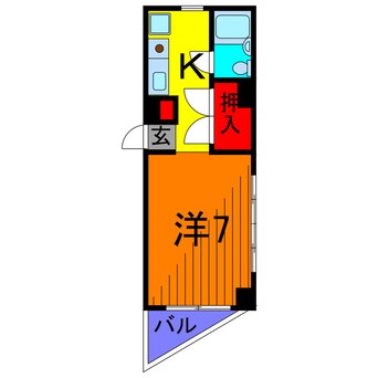 間取図 ドエル亀有
