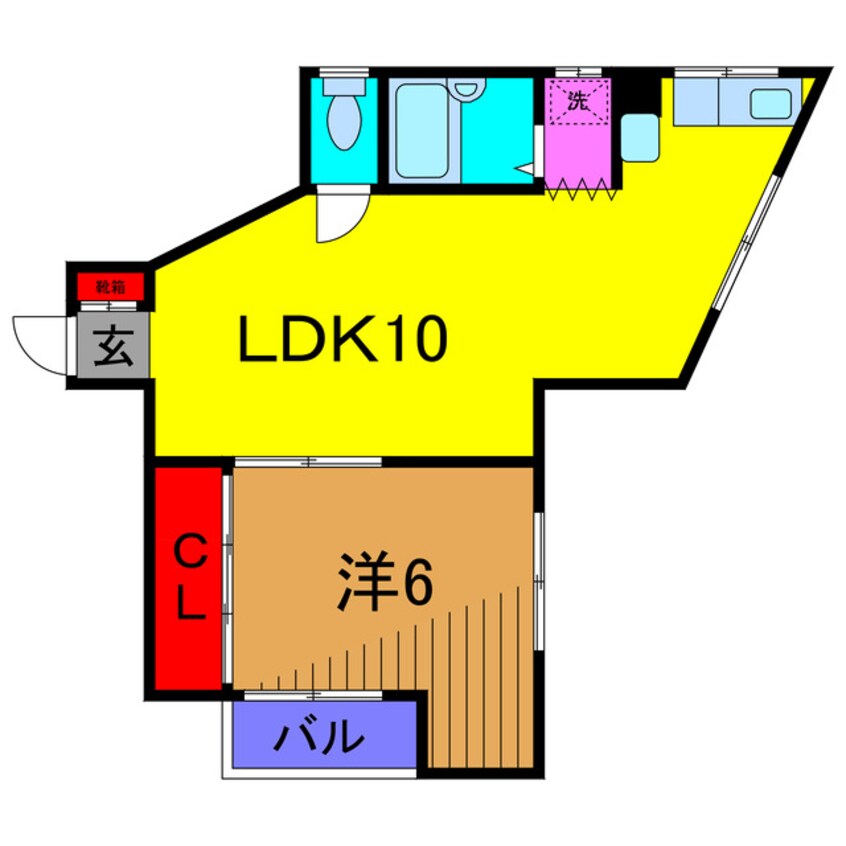 間取図 スズキビル