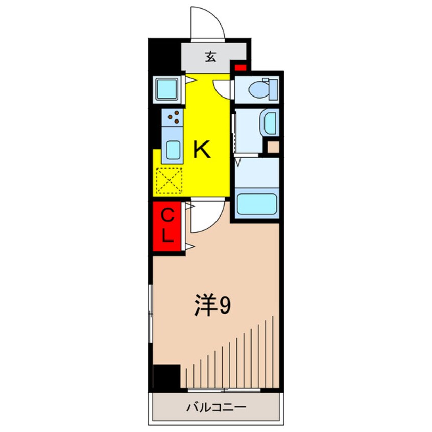 間取図 クリスタルコート