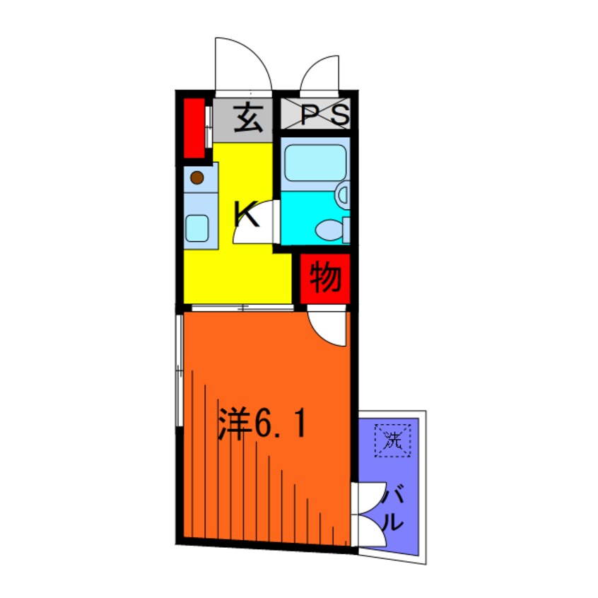 間取図 グリーンプラザ青井