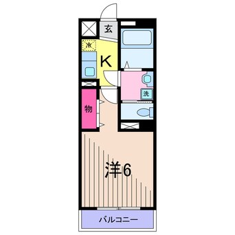 間取図 ベル・メゾン