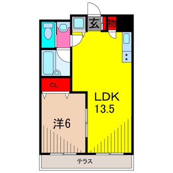 間取図 モア・ウィング