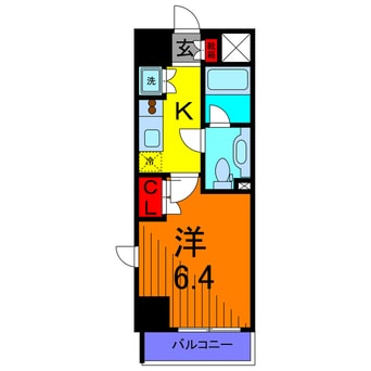 間取図 ＥＬＬｅｎｉｓｉａ亀有ｎｏｒｔｈ